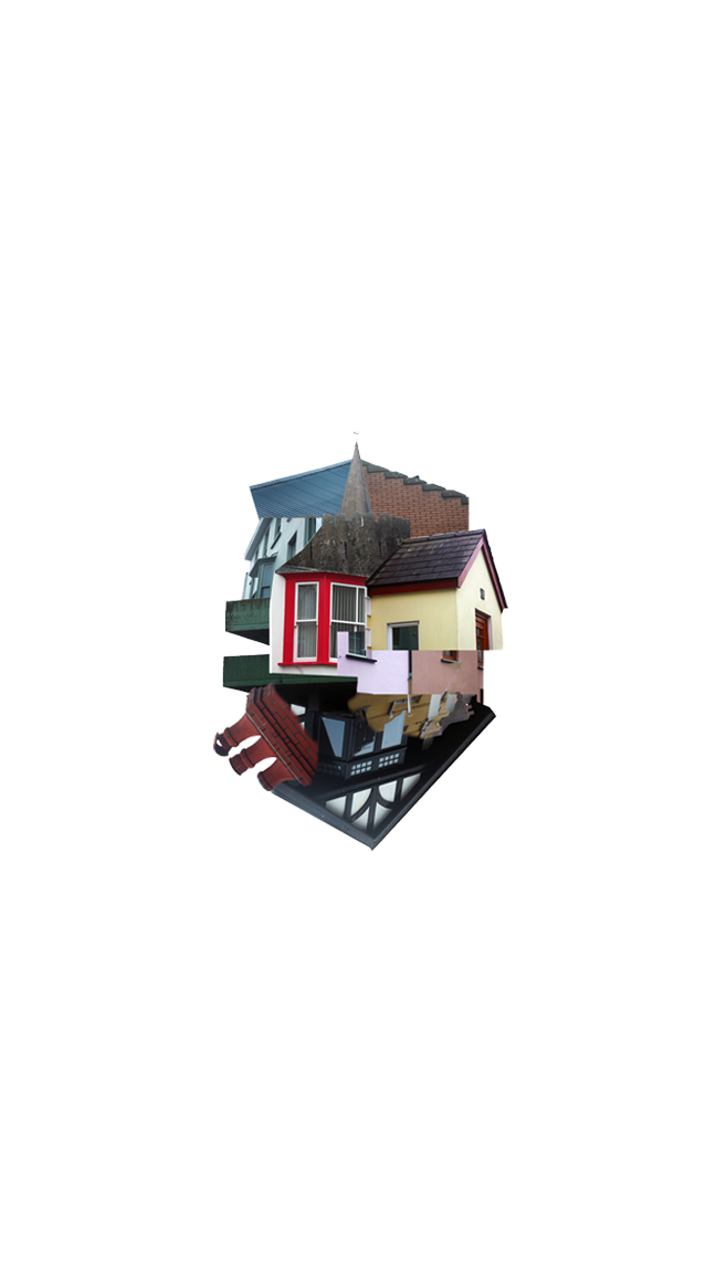 Tenby collage fragment